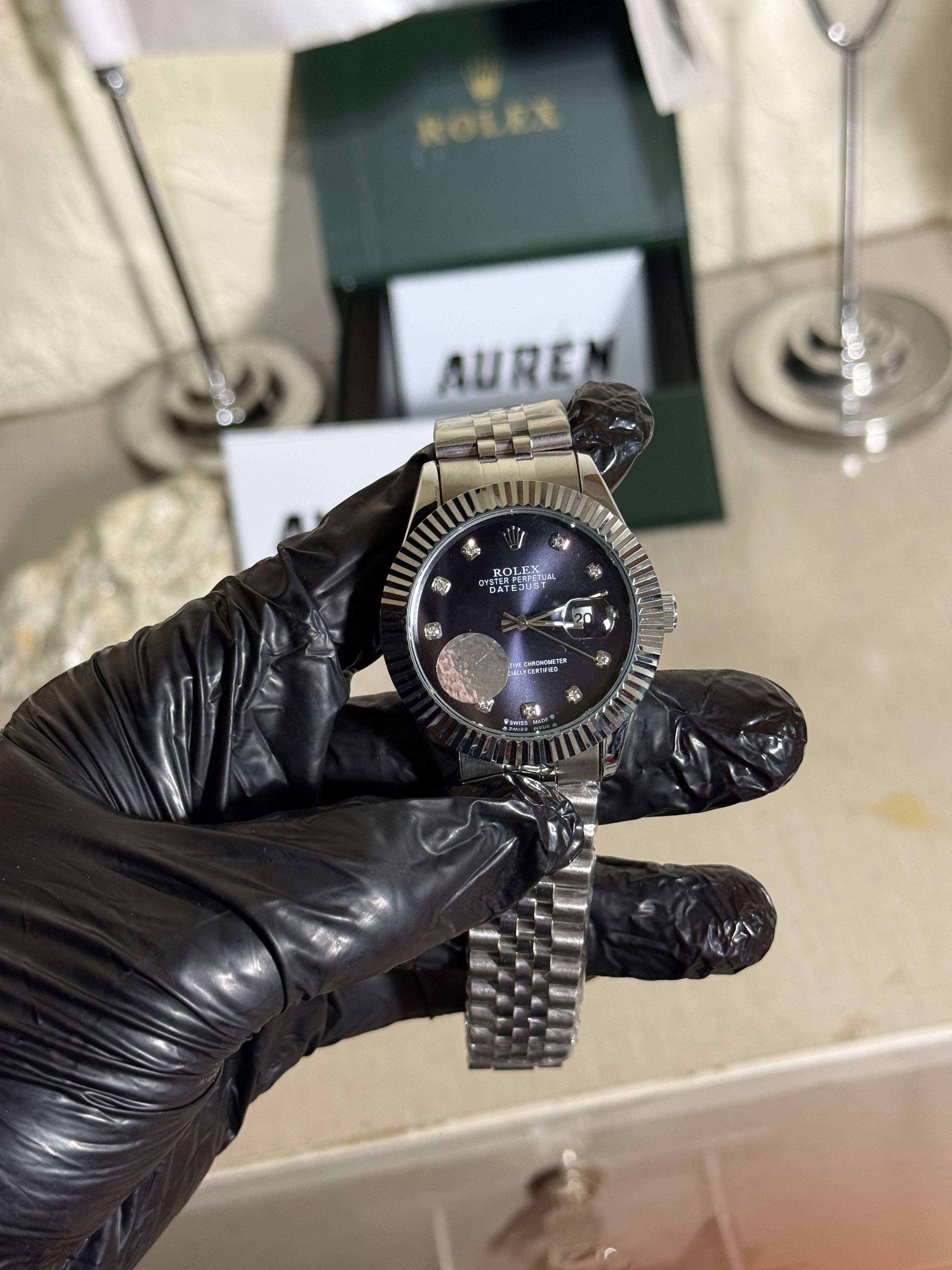 Rolex Datejust 41 Silver AA Replica