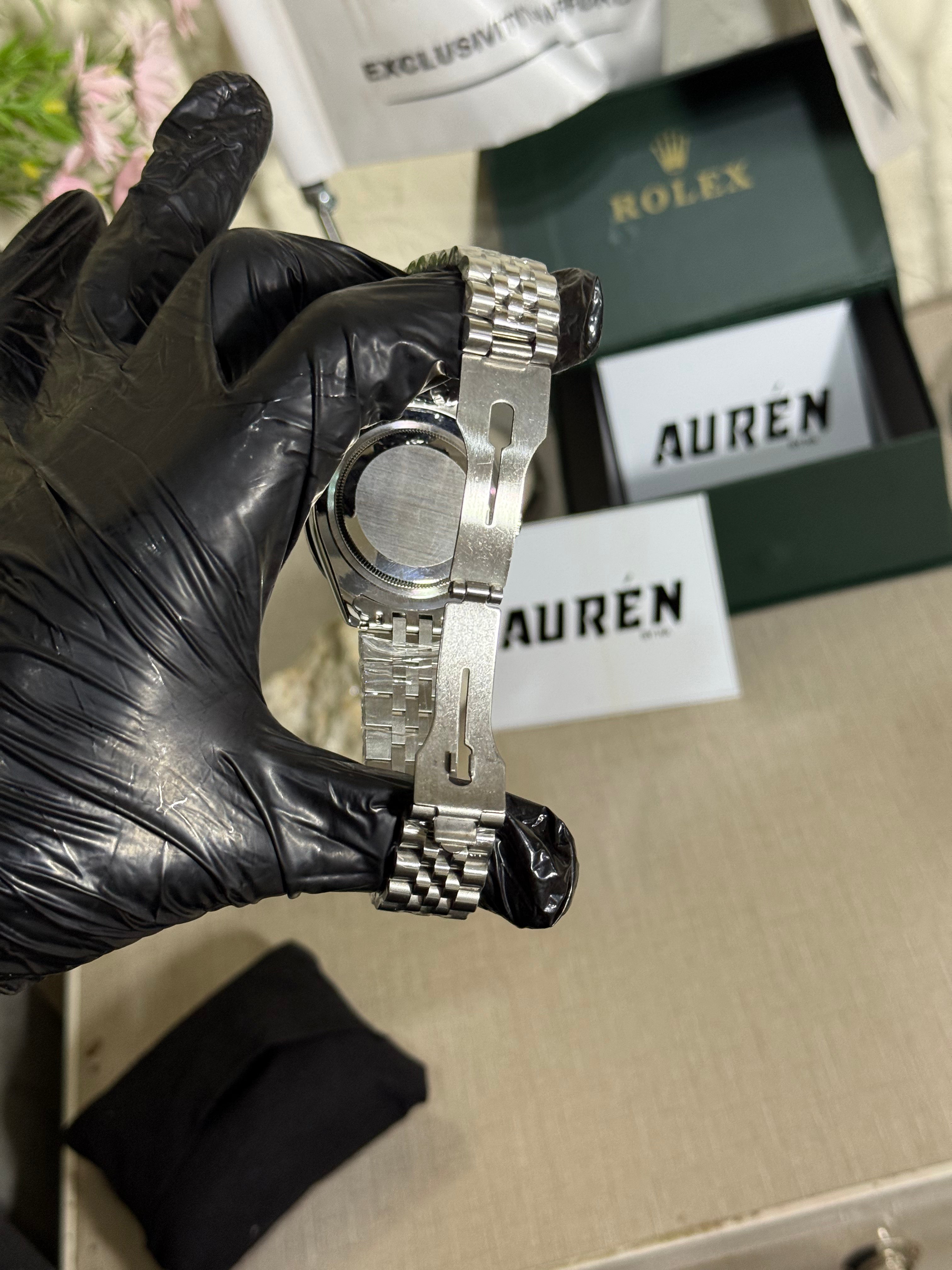 Rolex Datejust 41 Silver AA Replica