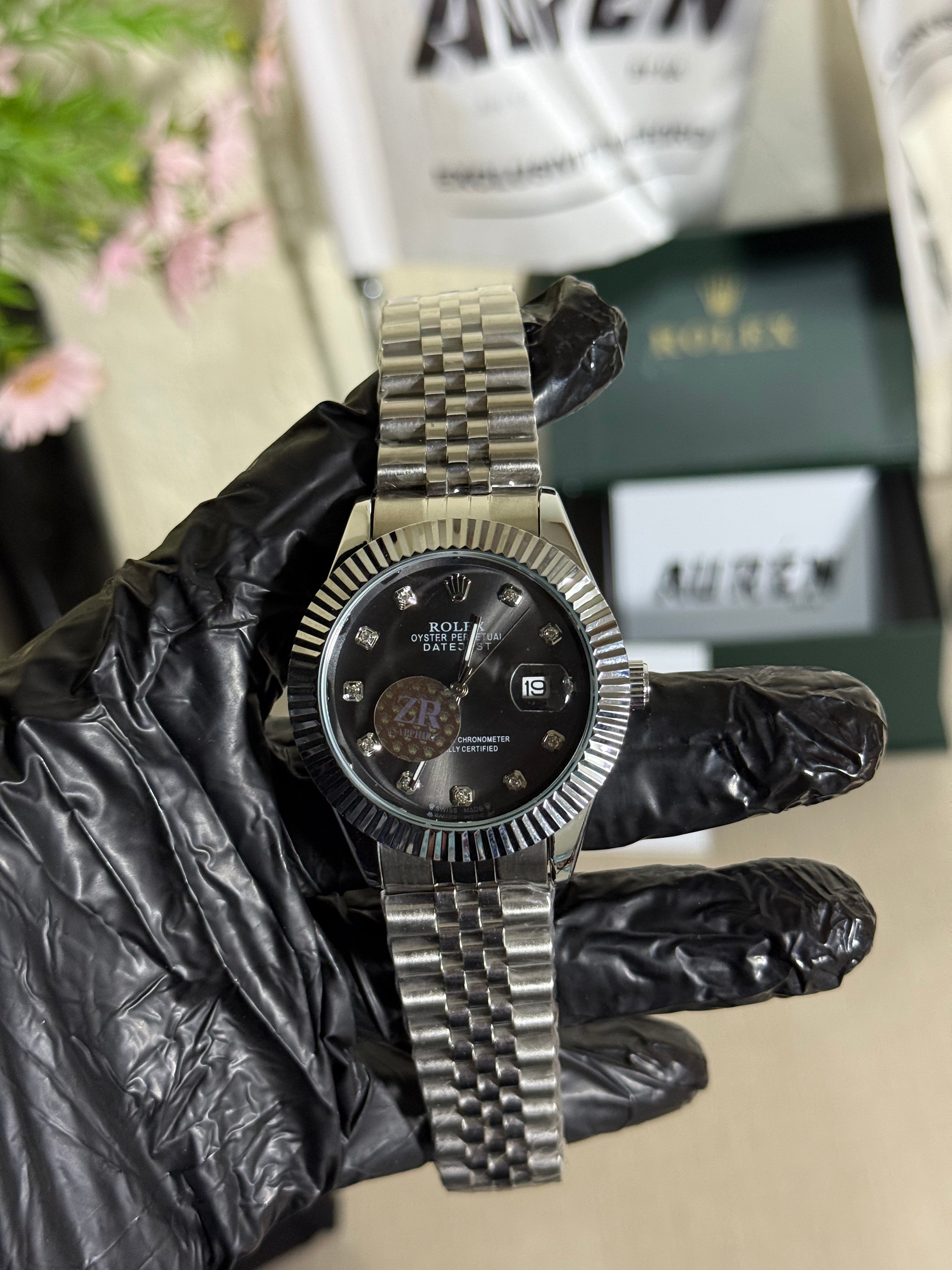 Rolex Datejust 41 Silver AA Replica