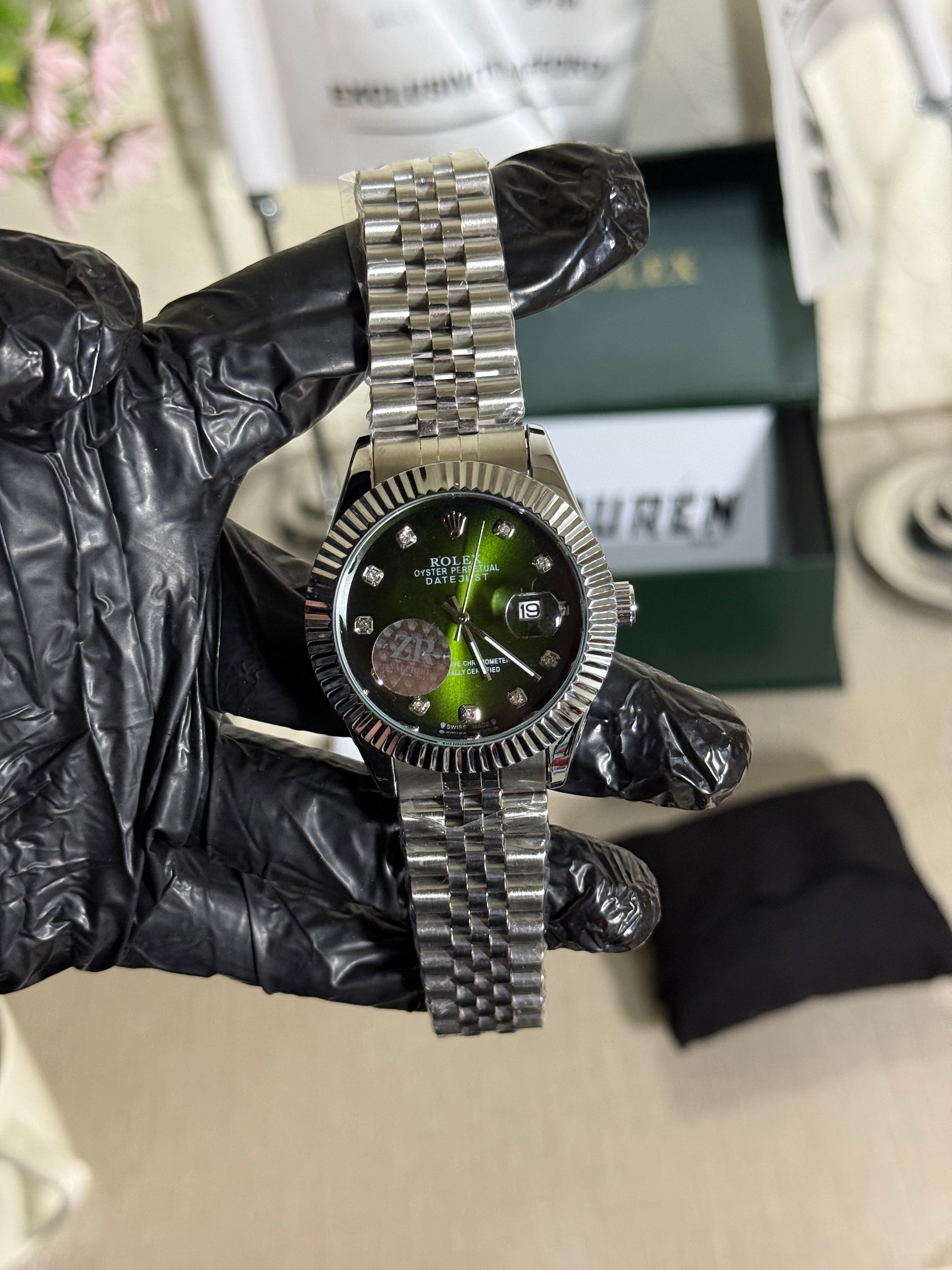 Rolex Datejust 41 Silver AA Replica