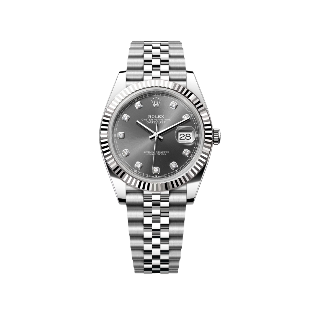 Rolex Datejust 41 Silver AA Replica